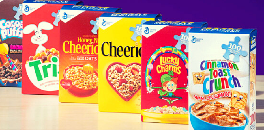The Value Provided by Cereal Boxes in the bakery business